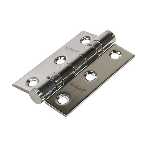 TIMCO Twin Ball Bearing Hinges - Stainless Steel - Polished