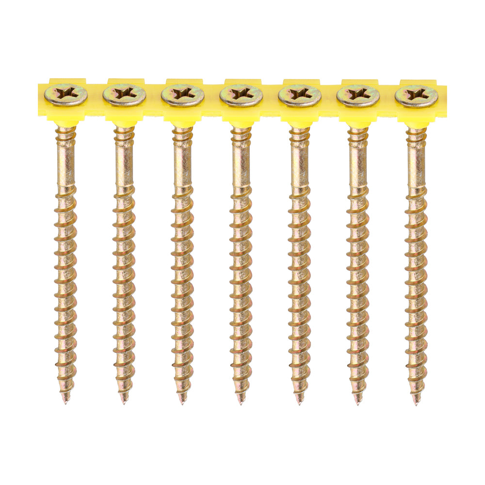 TIMCO Collated Solo Countersunk Gold Woodscrews