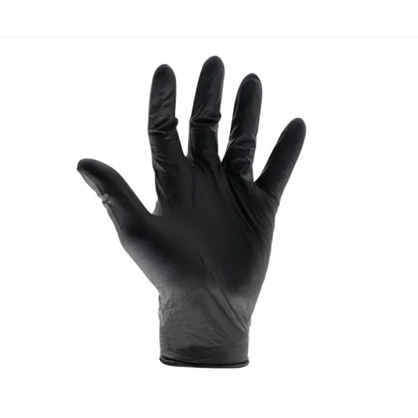 Black Heavy-Duty Nitrile Disposable Gloves
