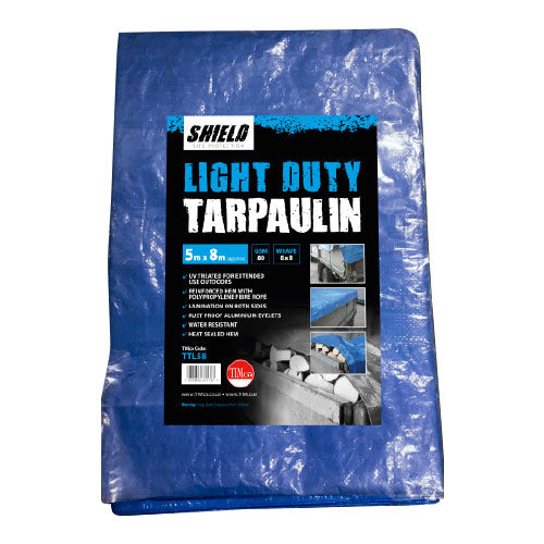 TIMCO Light Duty Tarpaulin - Blue