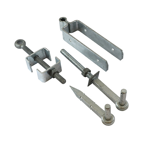 TIMCO Adjustable Fieldgate Hinge Set