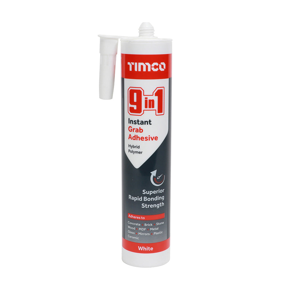 TIMCO 9 in 1 Instant Grab Adhesive