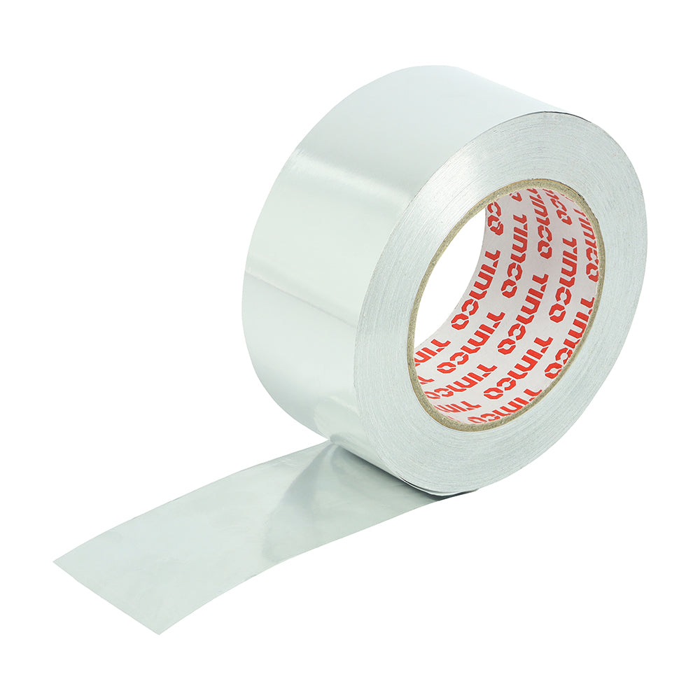 TIMCO Aluminium Foil Tape Extreme Temperature - Silver