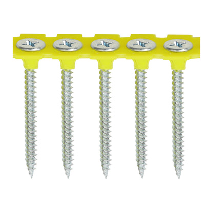 TIMCO Collated Drywall Fine Thread Bugle Head Silver Screws