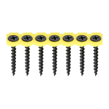 TIMCO Collated Drywall Coarse Thread Bugle Head Black Screws