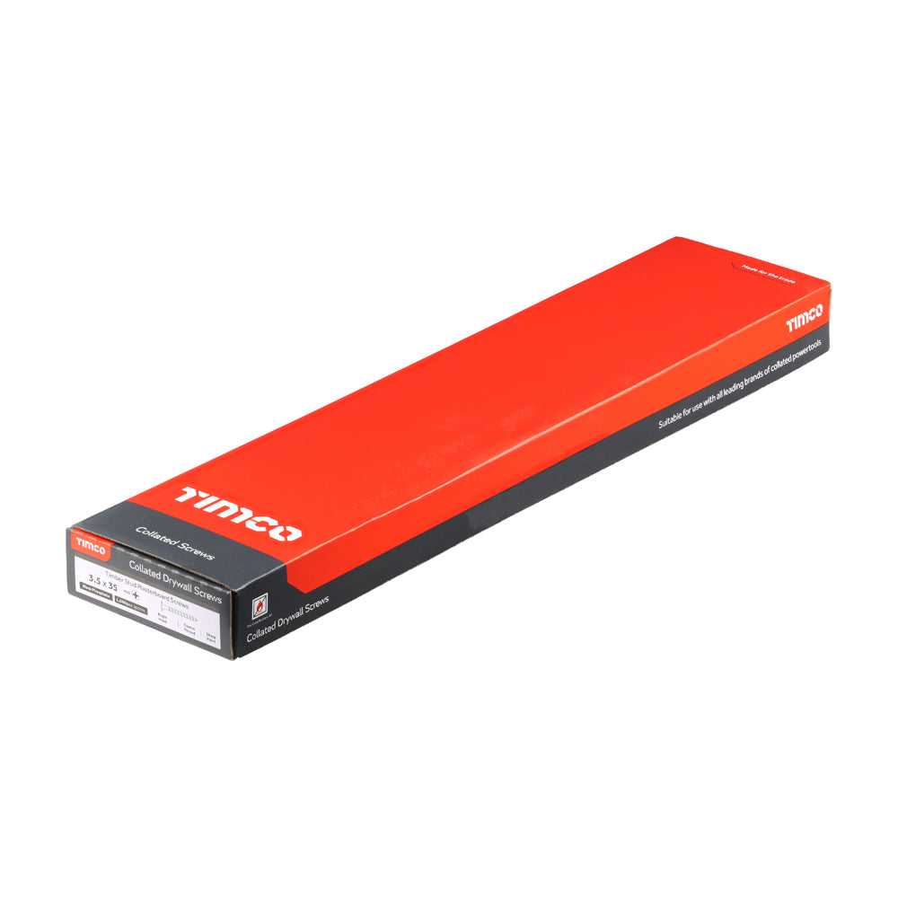 TIMCO Collated Drywall Coarse Thread Bugle Head Black Screws