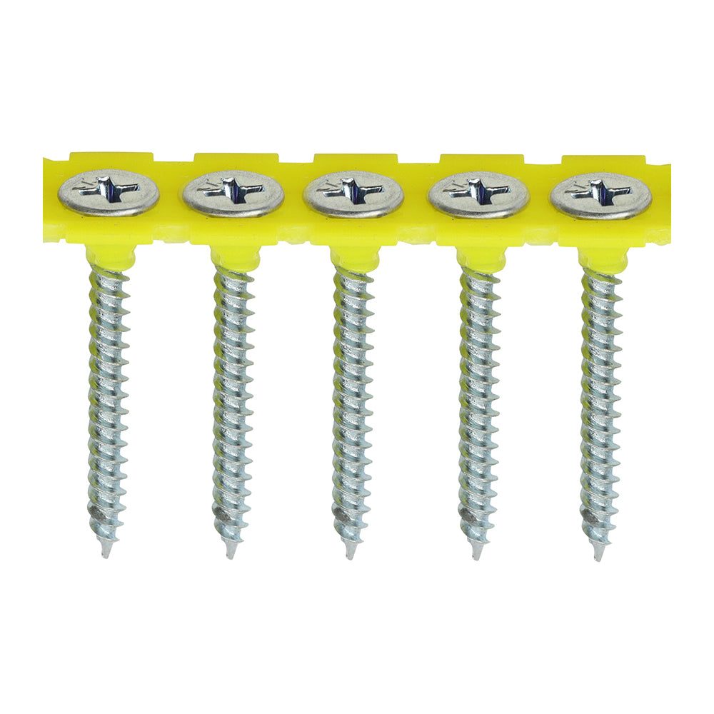 TIMCO Collated Drywall Fine Thread Bugle Head Silver Screws