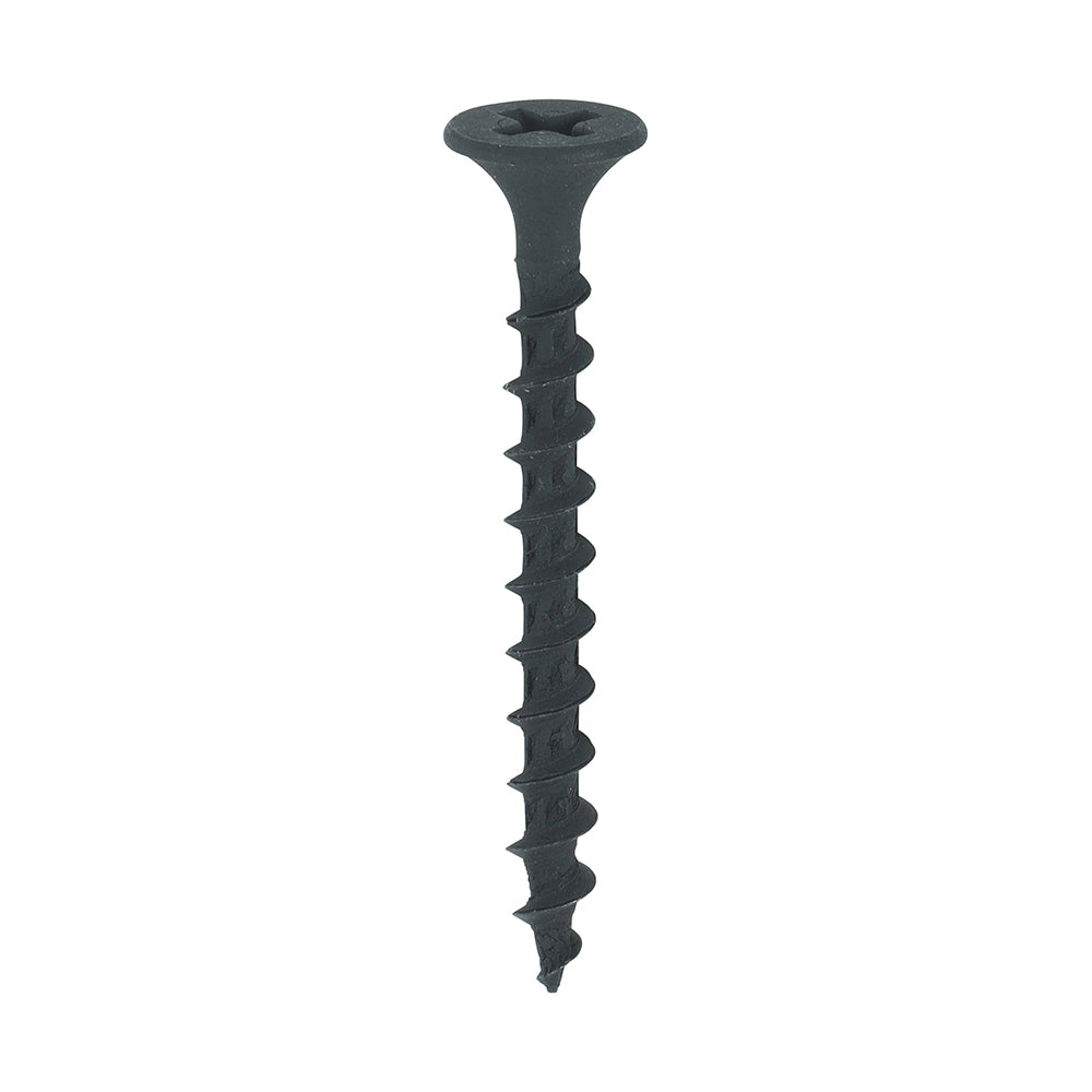 TIMCO Drywall Bugle Head Screws - Black - Coarse Thread