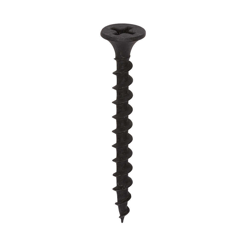 TIMCO Drywall Bugle Head Screws - Black - Coarse Thread