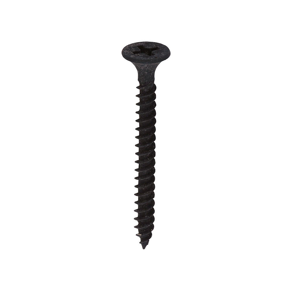 TIMCO Drywall Bugle Head Screws - Black - Fine Thread
