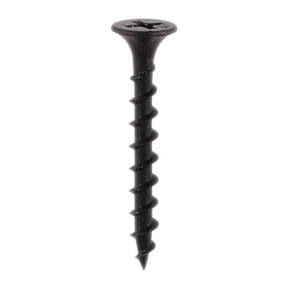 TIMCO Drywall Bugle Head Screws - Black - Coarse Thread