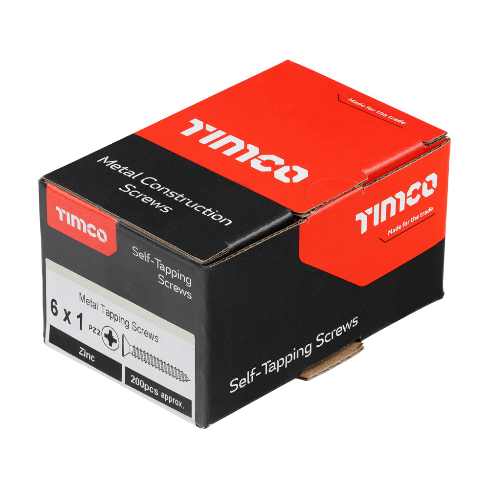 TIMCO Self-Tapping Screw - Countersunk -Zinc