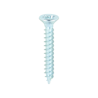 TIMCO Twin-Threaded Countersunk Woodscrews - Silver