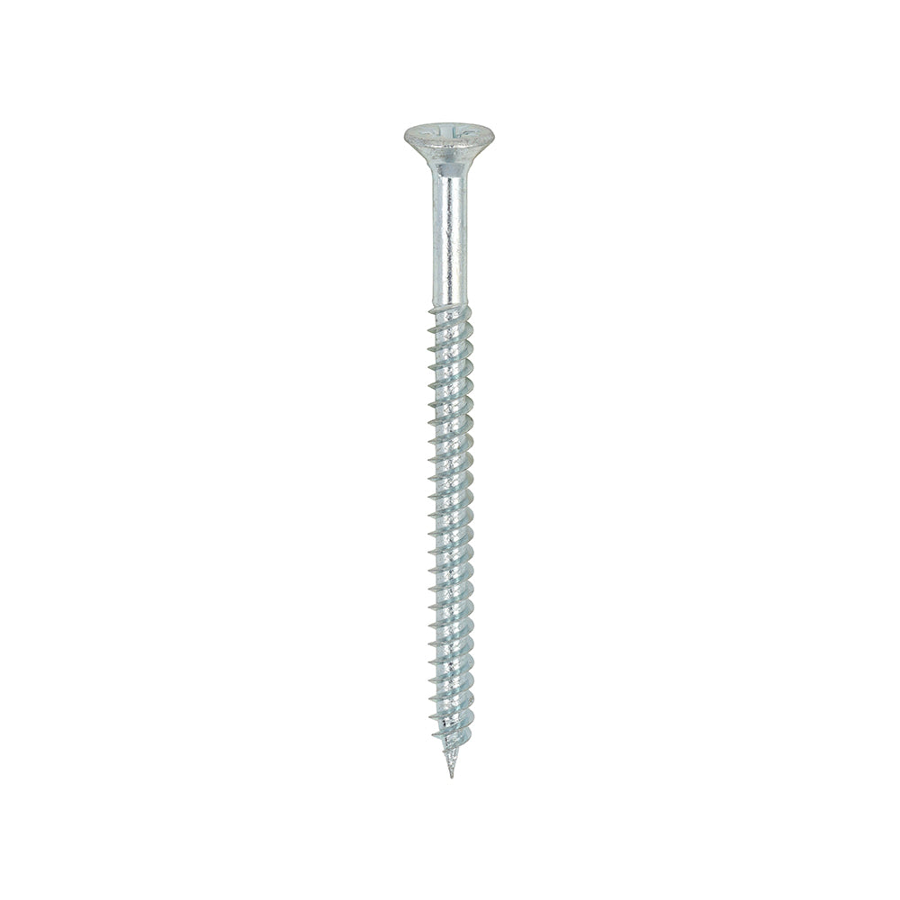 TIMCO Twin-Threaded Countersunk Woodscrews - Silver