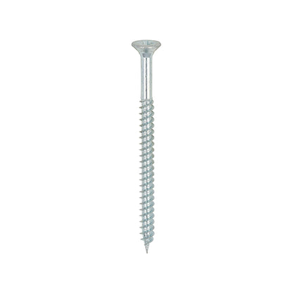 TIMCO Twin-Threaded Countersunk Woodscrews - Silver
