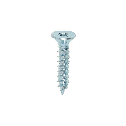 TIMCO Twin-Threaded Countersunk Woodscrews - Silver