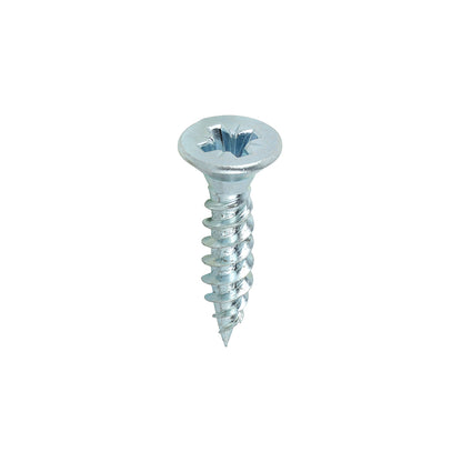 TIMCO Twin-Threaded Countersunk Woodscrews - Silver