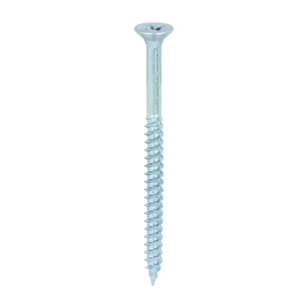 TIMCO Twin-Threaded Countersunk Woodscrews - Silver