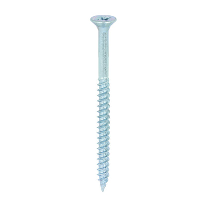 TIMCO Twin-Threaded Countersunk Woodscrews - Silver