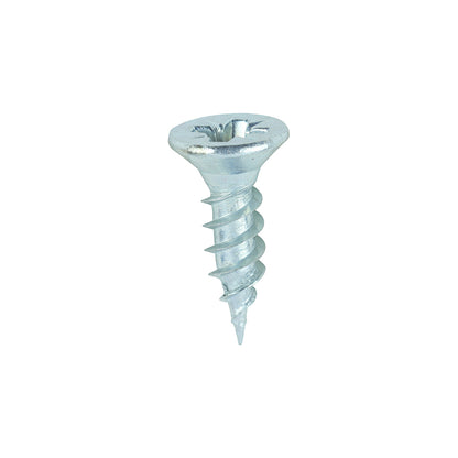 TIMCO Twin-Threaded Countersunk Woodscrews - Silver