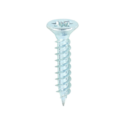 TIMCO Twin-Threaded Countersunk Woodscrews - Silver