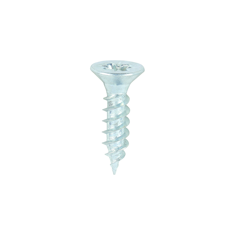 TIMCO Twin-Threaded Countersunk Woodscrews - Silver