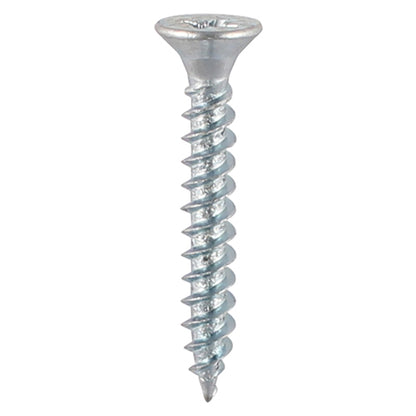 TIMCO Twin-Threaded Countersunk Woodscrews - Silver