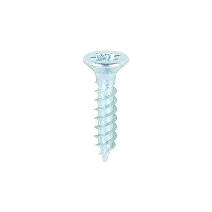 TIMCO Twin-Threaded Countersunk Woodscrews - Silver