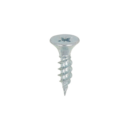 TIMCO Twin-Threaded Countersunk Woodscrews - Silver