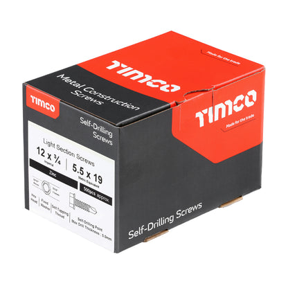 TIMCO Self-Drilling Screw - Light Duty Section Steel - Zinc