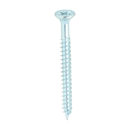 TIMCO Twin-Threaded Countersunk Woodscrews - Silver