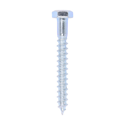 TIMCO Coach Screws - Hex Head - Zinc