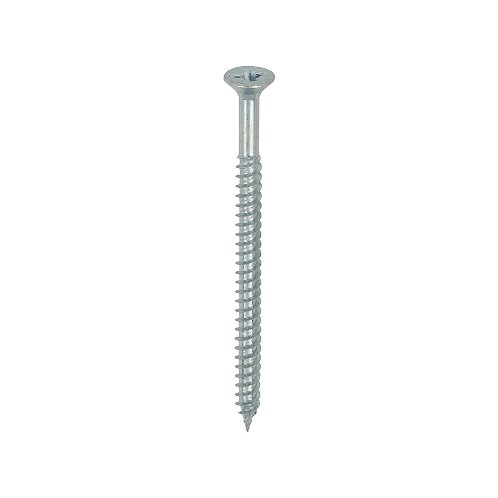 TIMCO Twin-Threaded Countersunk Woodscrews - Silver