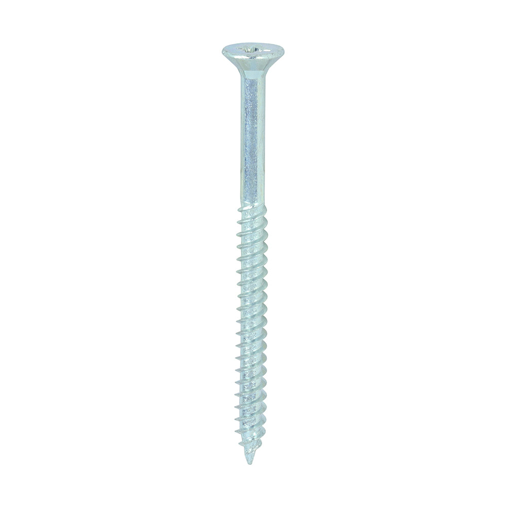 TIMCO Twin-Threaded Countersunk Woodscrews - Silver