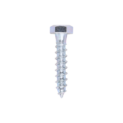 TIMCO Coach Screws - Hex Head - Zinc