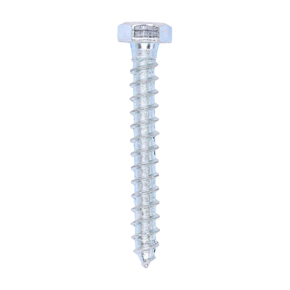 TIMCO Coach Screws - Hex Head - Zinc