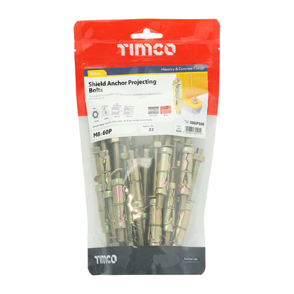 TIMCO Projecting Bolt - Shield Anchor