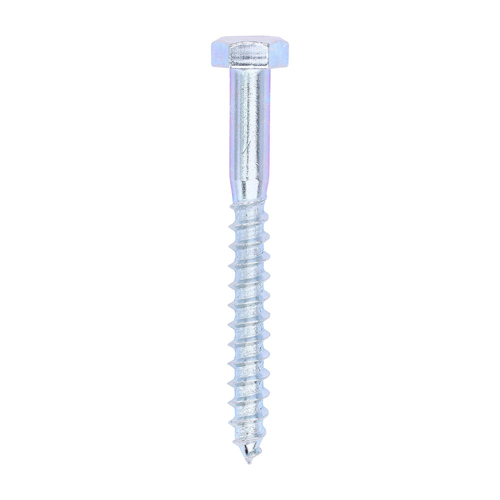 TIMCO Coach Screws - Hex Head - Zinc