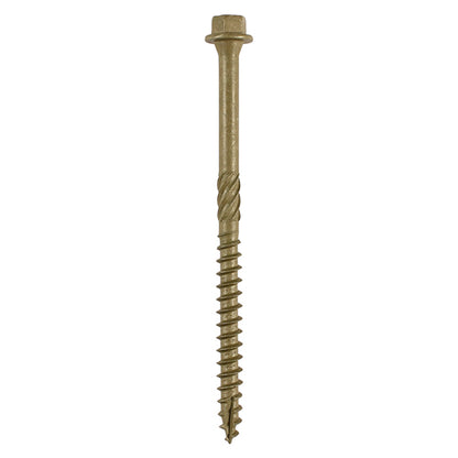 TIMCO Timber Screws Hex Flange Head Exterior - Green
