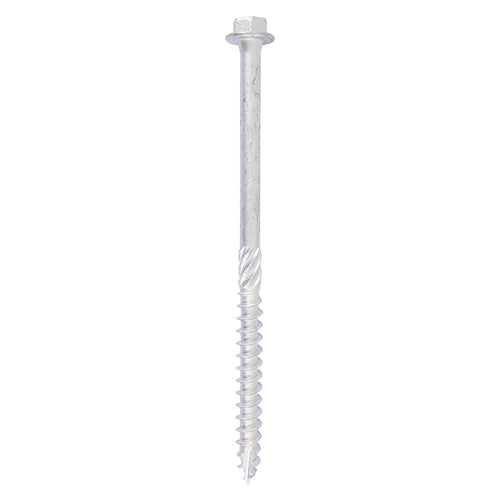 TIMCO Hex Flange Head Exterior Timber Screws - Exterior Silver