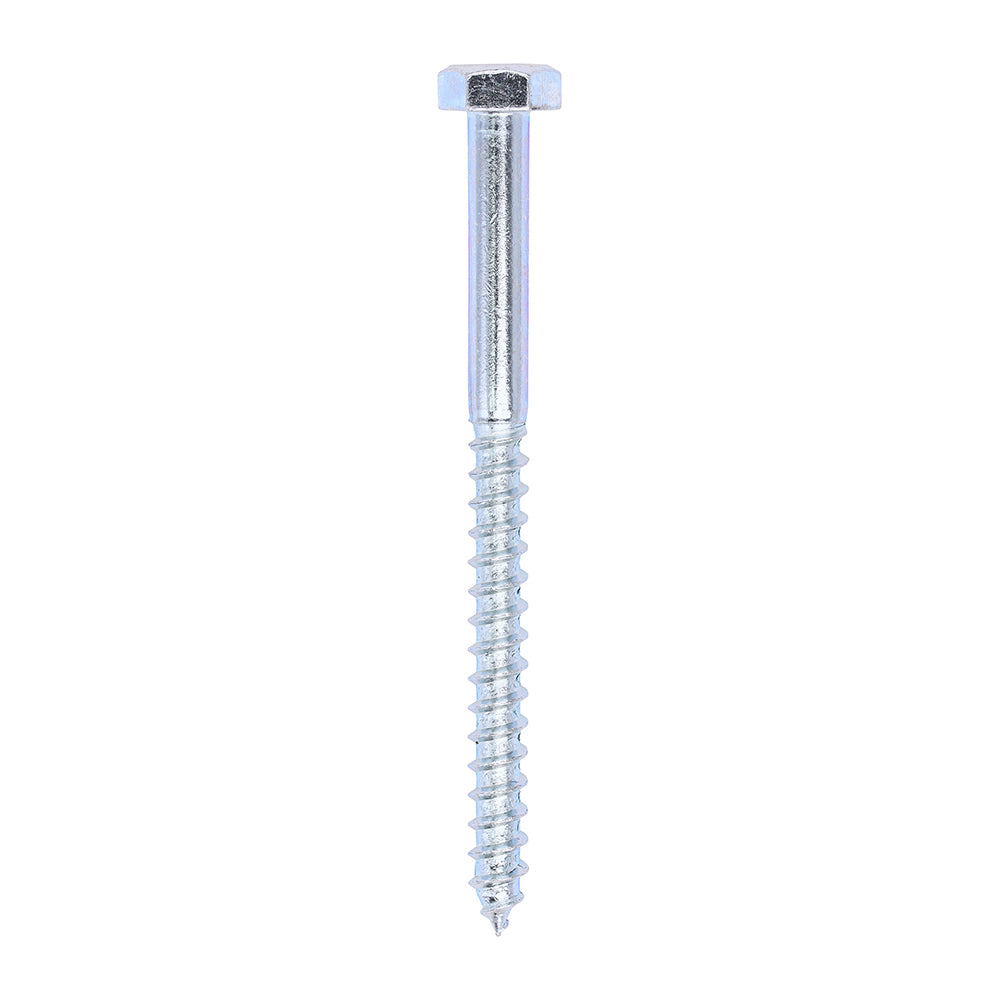 TIMCO Coach Screws - Hex Head - Zinc