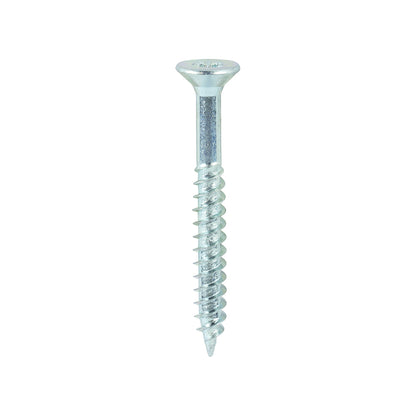 TIMCO Twin-Threaded Countersunk Woodscrews - Silver