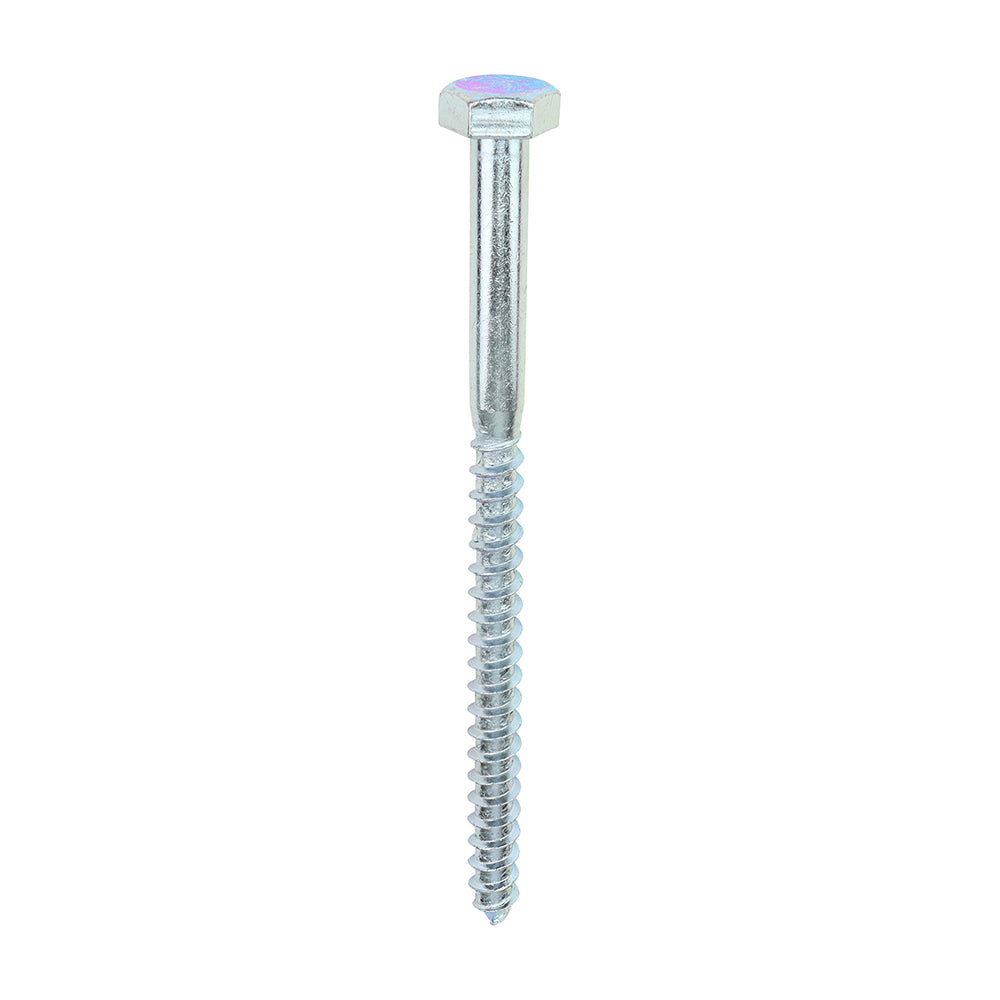 TIMCO Coach Screws - Hex Head - Zinc