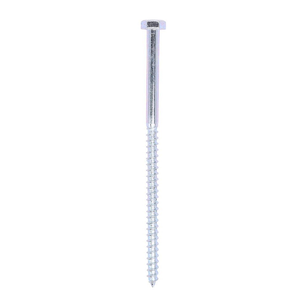 TIMCO Coach Screws - Hex Head - Zinc