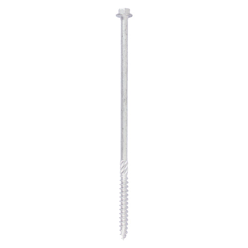 TIMCO Hex Flange Head Exterior Timber Screws - Exterior Silver