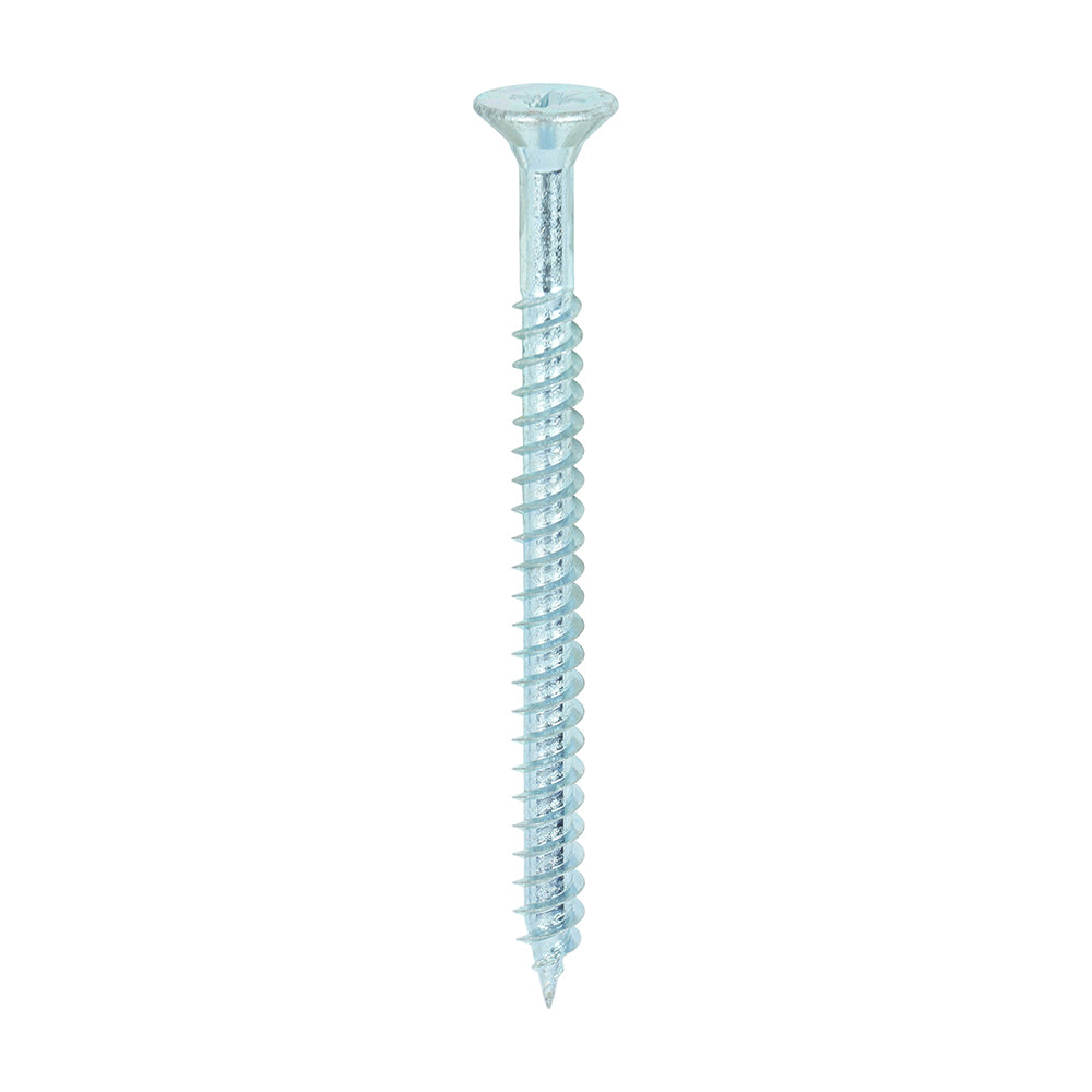 TIMCO Twin-Threaded Countersunk Woodscrews - Silver