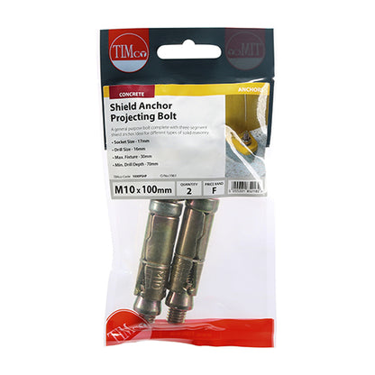 TIMCO Projecting Bolt - Shield Anchor