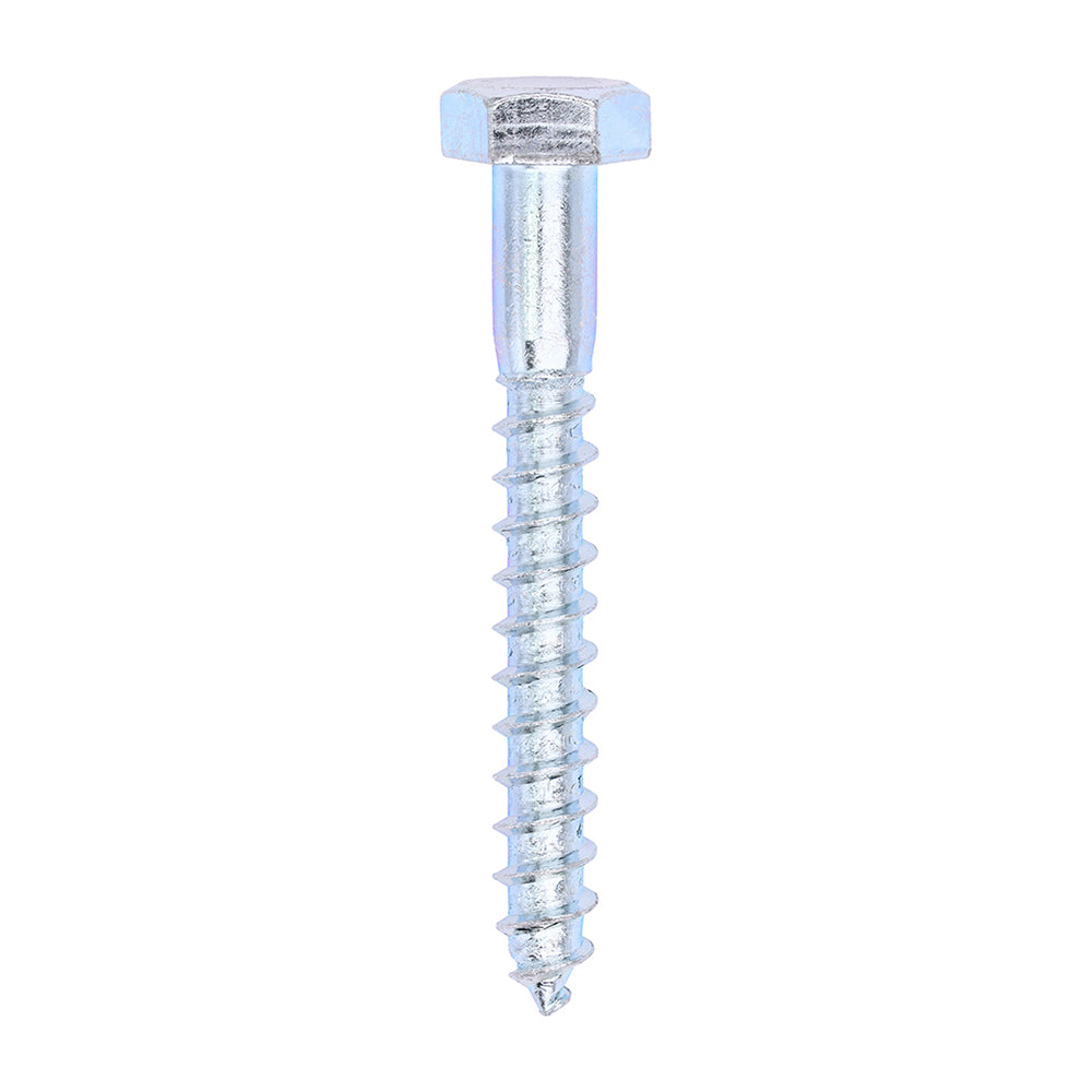 TIMCO Coach Screws - Hex Head - Zinc