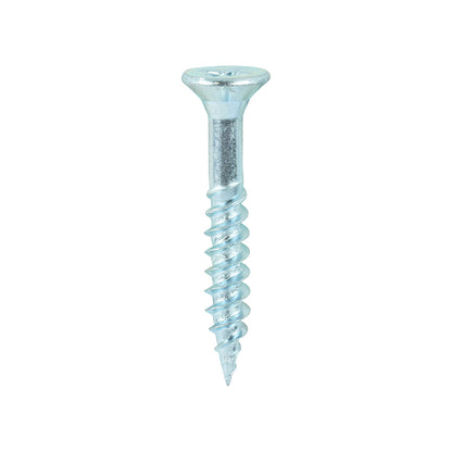 TIMCO Twin-Threaded Countersunk Woodscrews - Silver