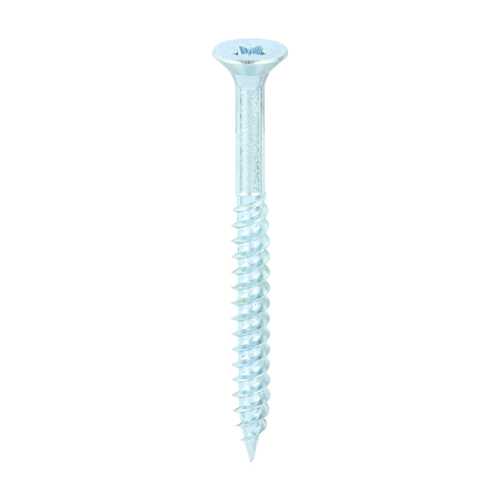 TIMCO Twin-Threaded Countersunk Woodscrews - Silver